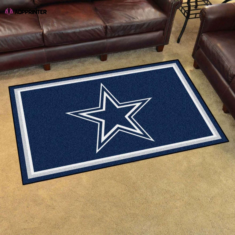 Dallas Cowboys Rug Living Room Floor Decor Fan Gifts