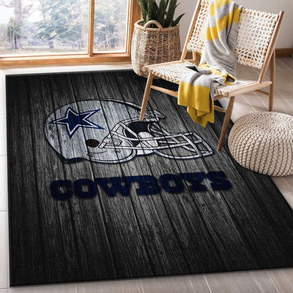 Dallas Cowboys Rug Living Room Floor Decor Fan Gifts