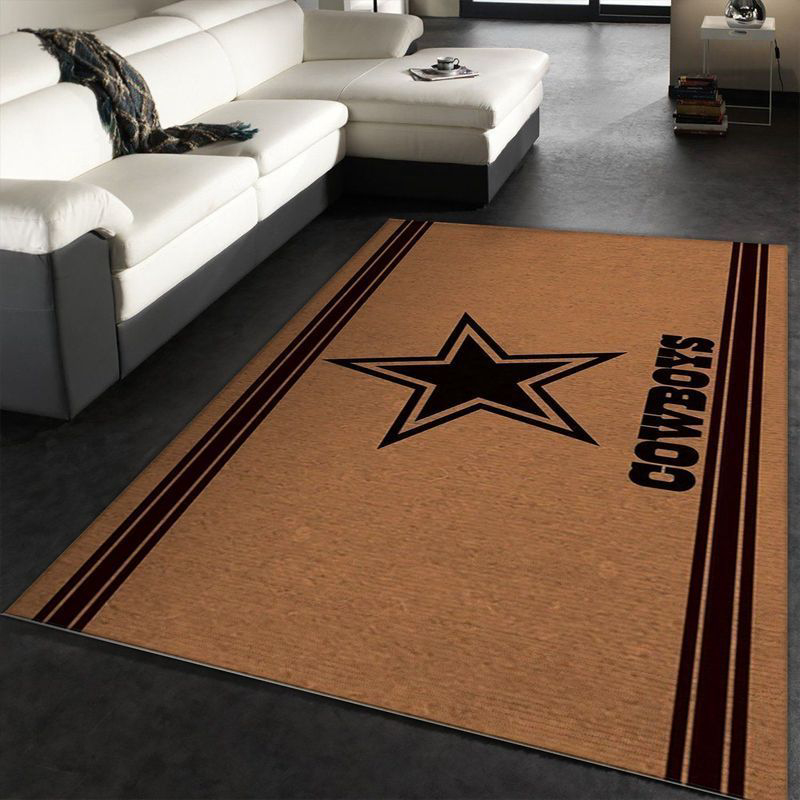 Dallas Cowboys Rug Living Room Floor Decor Fan Gifts