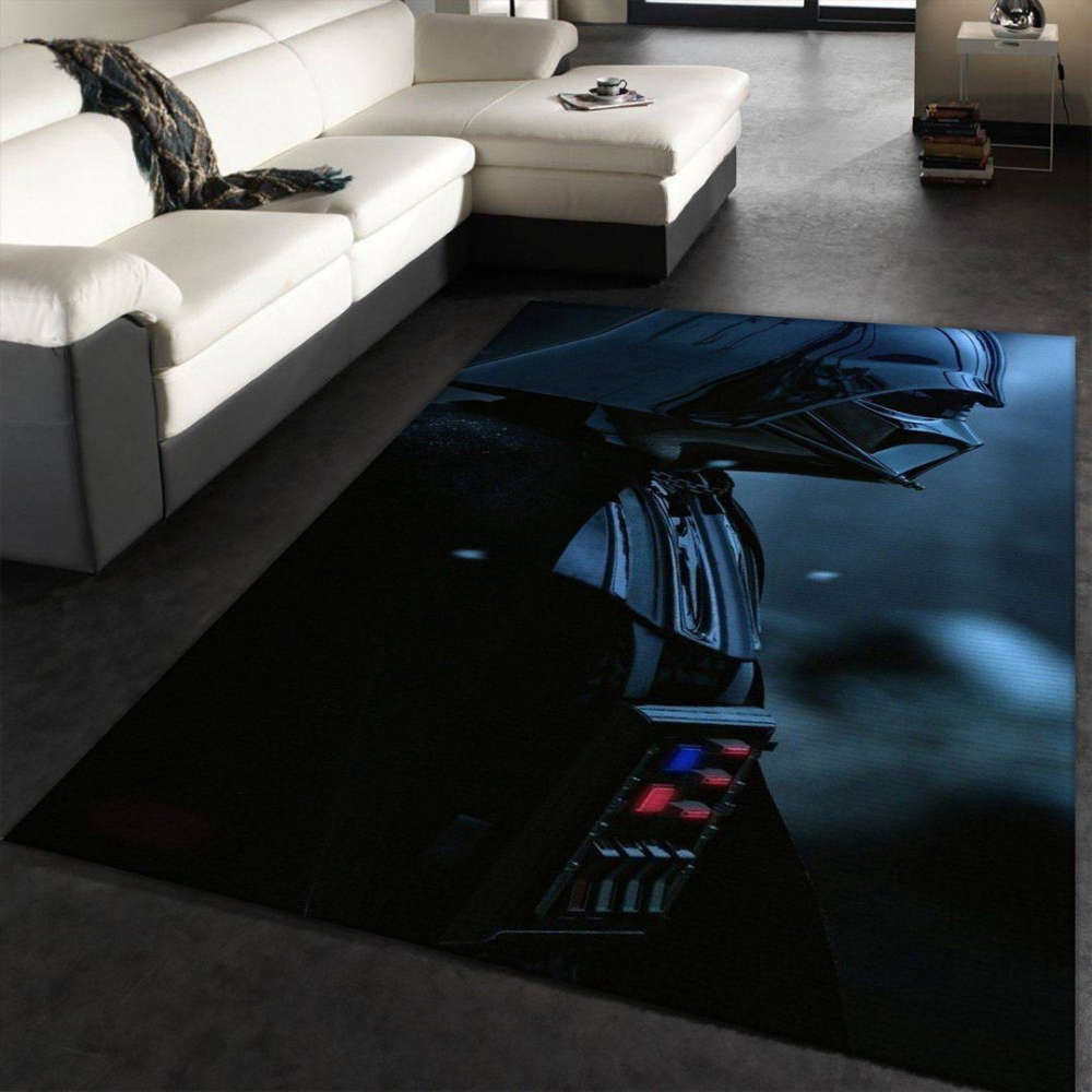 Darth Vader Star Wars Rug Living Room Floor Decor Fan Gifts