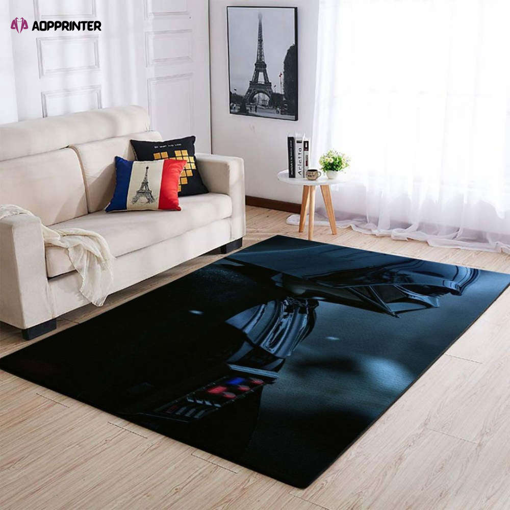 Darth Vader Star Wars Rug Living Room Floor Decor Fan Gifts