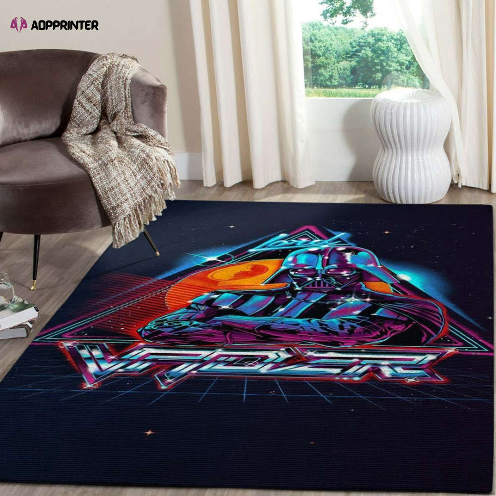 Darth Vader Star Wars Rug Living Room Floor Decor Fan Gifts