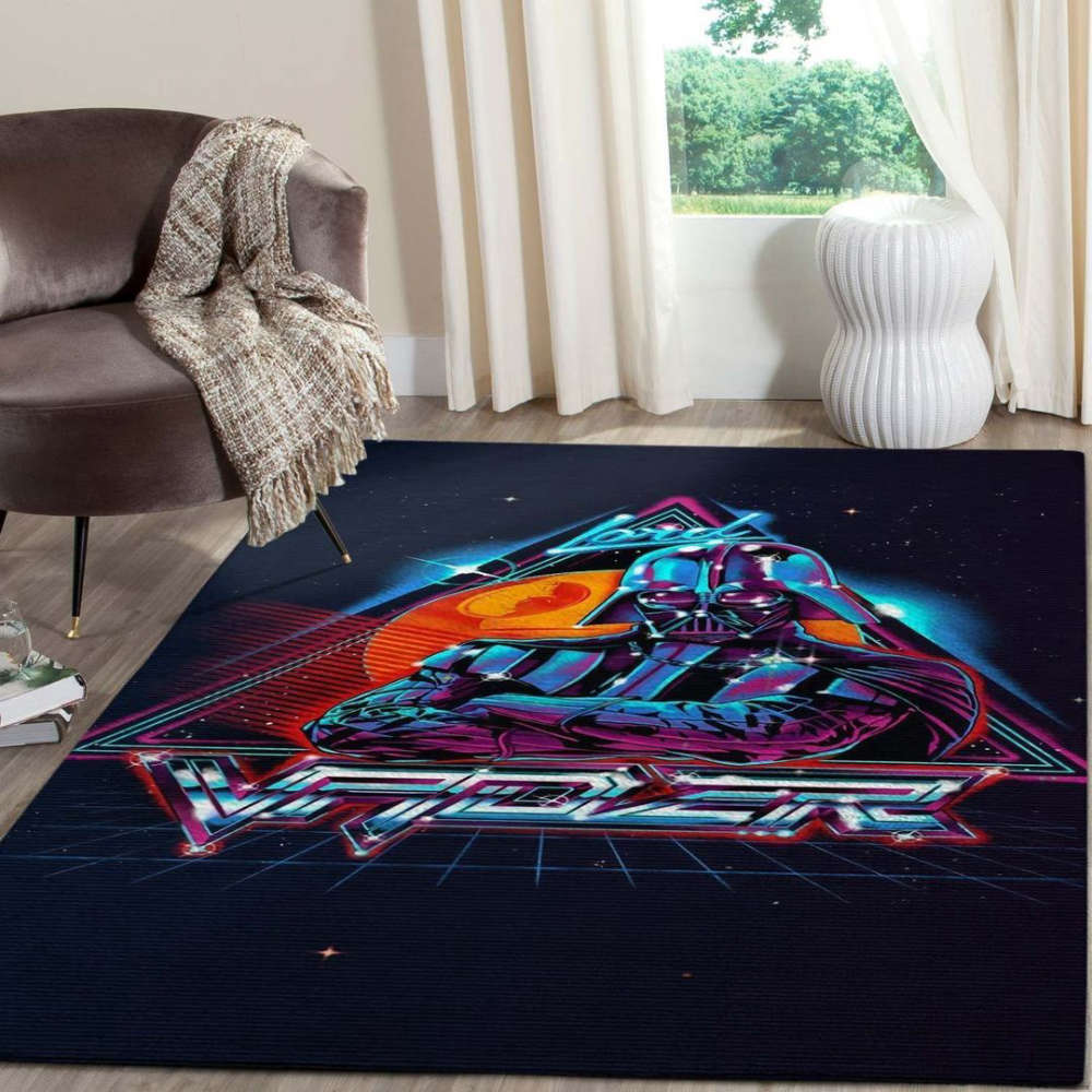 Darth Vader Star Wars Rug Living Room Floor Decor Fan Gifts