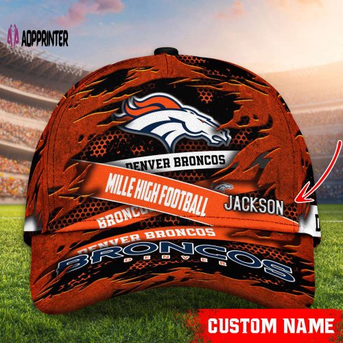 Denver Broncos NFL Classic CAP Hats For Fans Custom