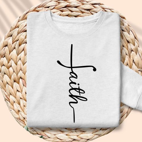 Easter Faith Shirt: Christian Cross Gift Faith & Grace – Love for Jesus Trendy Christian Shirts