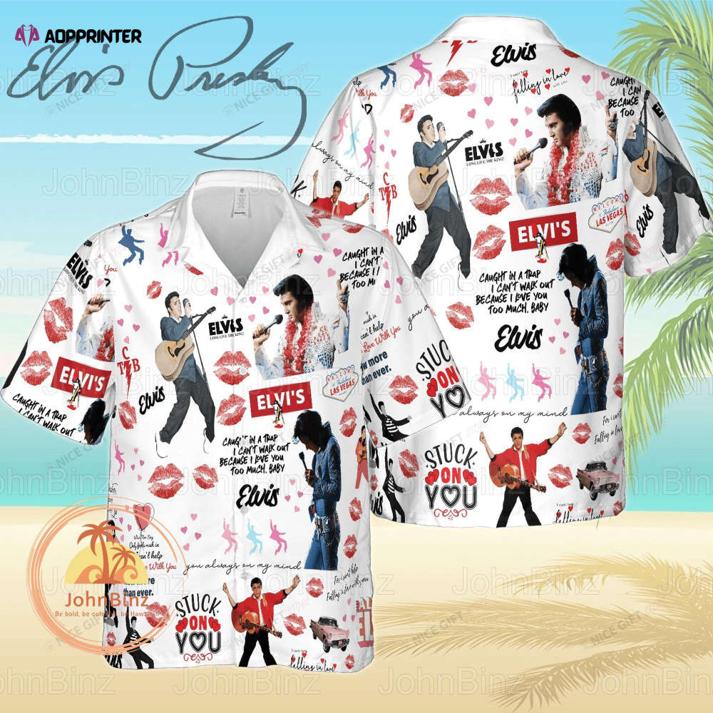 Elvis Presley Hawaiian Shirt: The King of Rock Vacation Shirt and Perfect Summer Gift