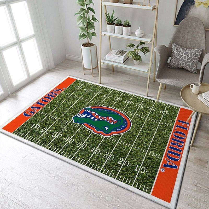 Florida Gators Home Field Rug Living Room Floor Decor Fan Gifts