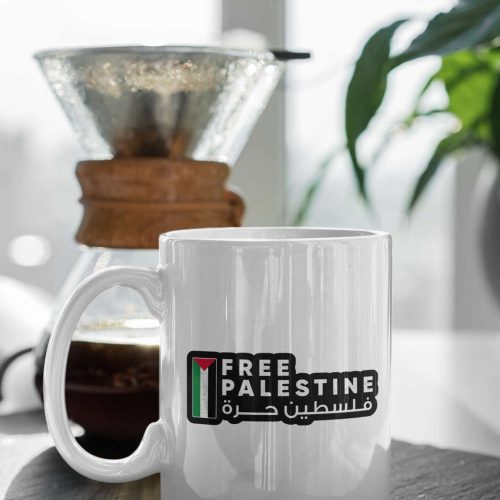 Free Palestine Coffee Tea 11 oz Ceramic Mug Gift