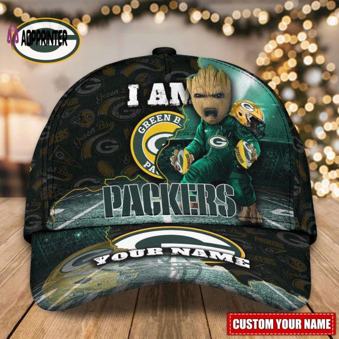 Green Bay Packers NFL Classic CAP Hats For Fans custom