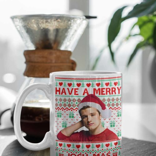 Have A Merry Josh-Mas, Josh Hutcherson Fans Gifts, Christmas Coffe Mug, Josh Hutcherson , 11oz Ceramic Mug Gift