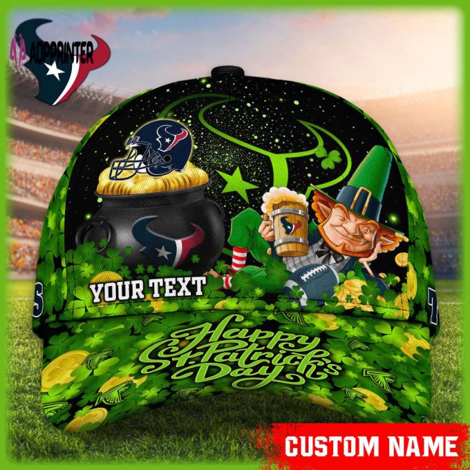 Houston Texans NFL Classic CAP Hats For Fans Custom