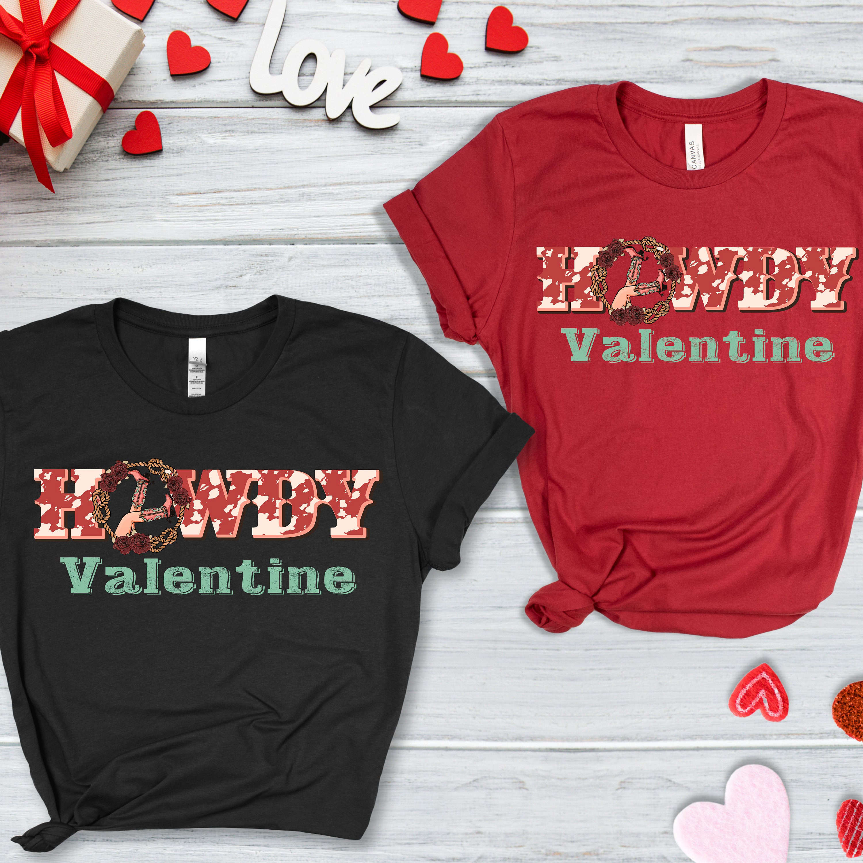 Get Festive with Howdy Valentine Shirt – Perfect Valentine s Day Gift for Women!