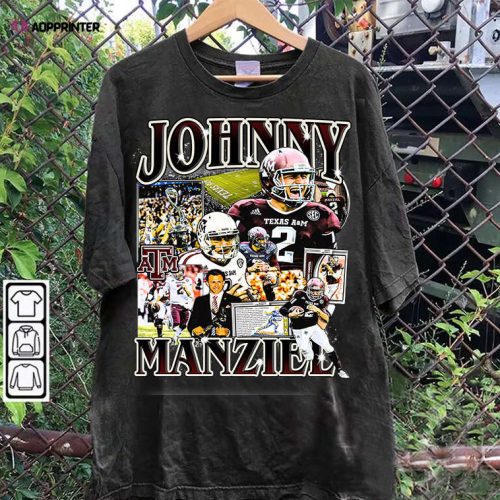 Johnny Manziel T-Shirt – Johnny Manziel Football TShirt – American Football Unisex Shirt