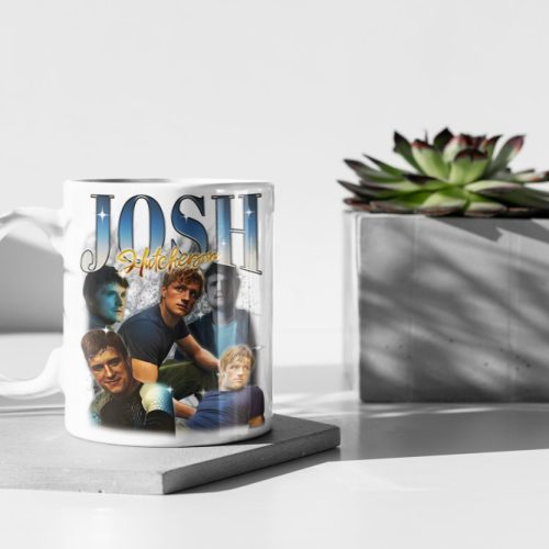 Josh Hutcherson Vintage 90’s Mug Josh Hutcherson Josh Hutcherson Fans Gifts Gift For Women and Men 11oz Ceramic Mug Gift