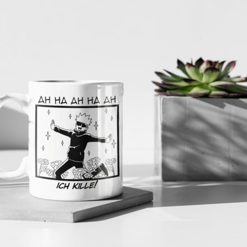 Jujutsu Kaisen Satoru Gojo Mug – Anime Funny Gift German Design – 11oz Ceramic Ich Kille Anime