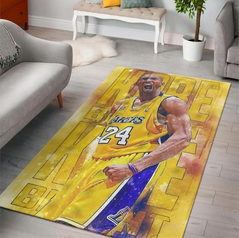 Kobe Bryant Legends Ne Rug Living Room Floor Decor Fan Gifts