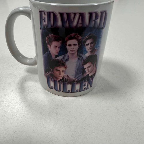 Limited Edward Cullen Vintage 90’s Mug, Edward Cullen Twilight Movie, Cullens Vampires, Gift For Her, 11oz Ceramic Mug Gift