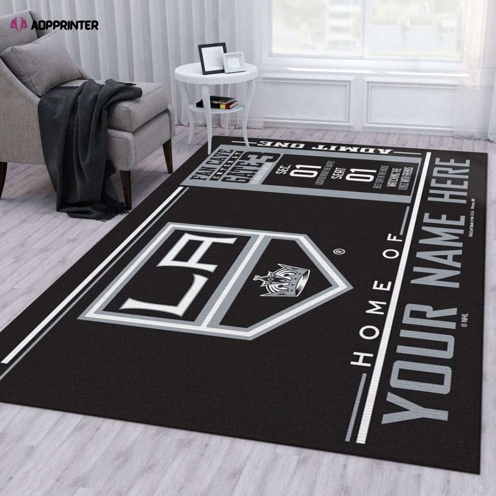 Los Angeles Chargers Rug Living Room Floor Decor Fan Gifts