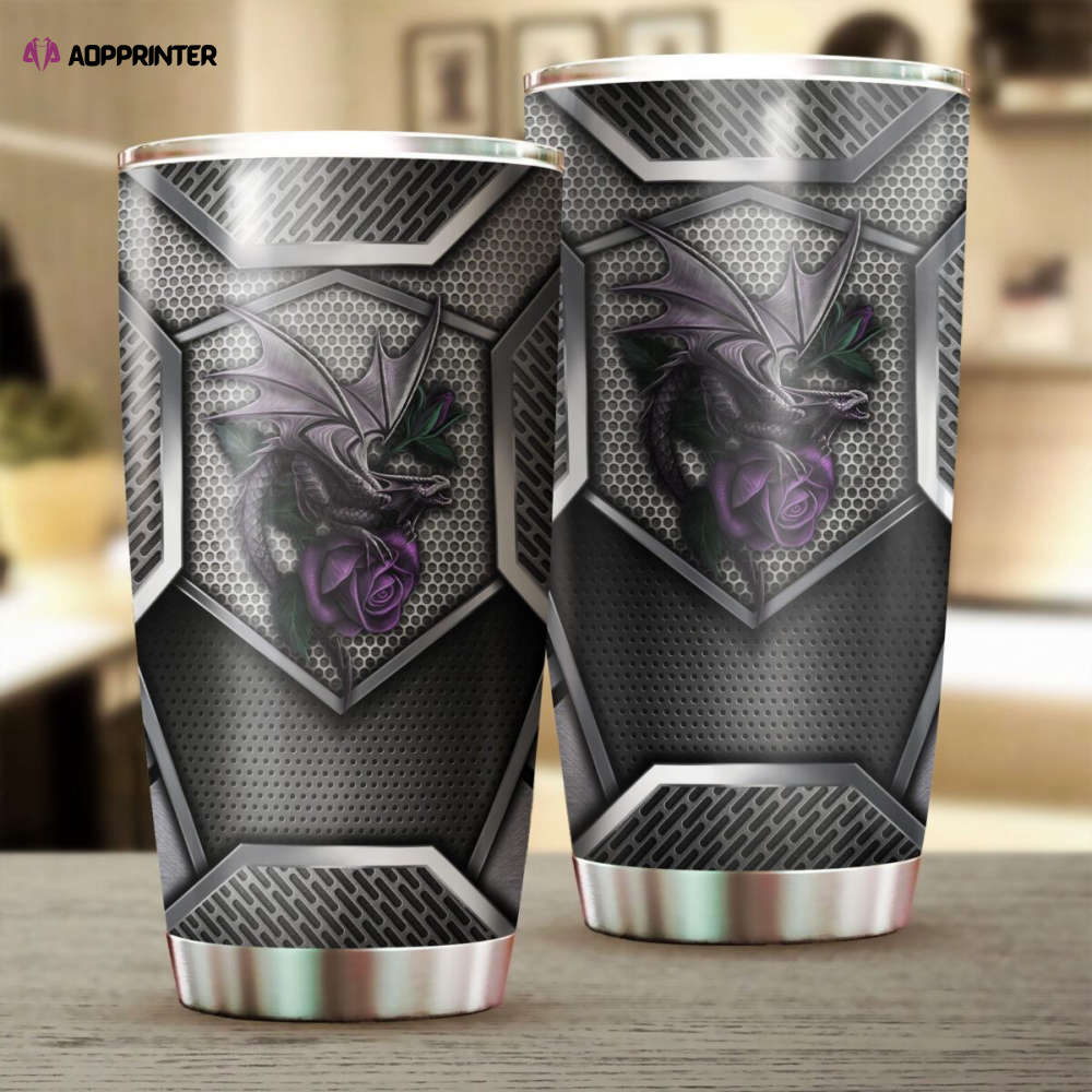 Native Wolf Stainless Steel Tumbler