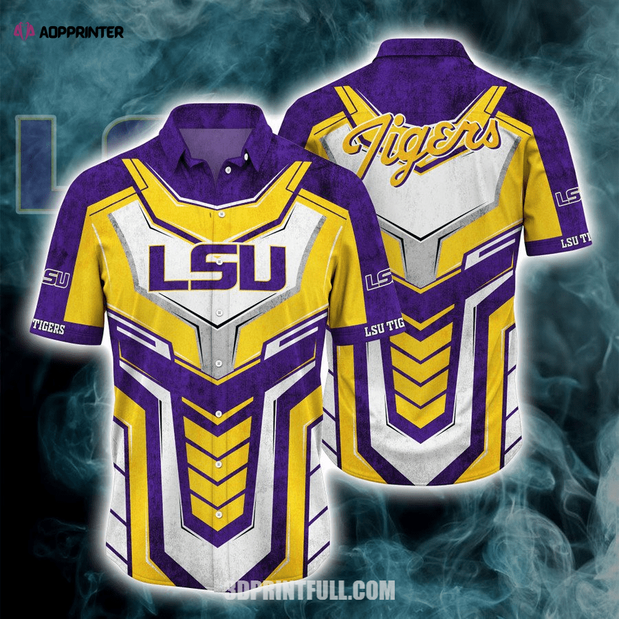 LSU Tigers 3D Hawaiian Shirt 1