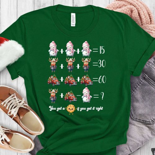 Math Teacher T-Shirt: Funny Christmas Gift for Mathematicians Problem Solver Math Shirt Tee