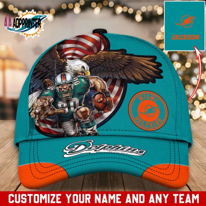 Miami Dolphins NFL Classic CAP Hats For Fans Custom