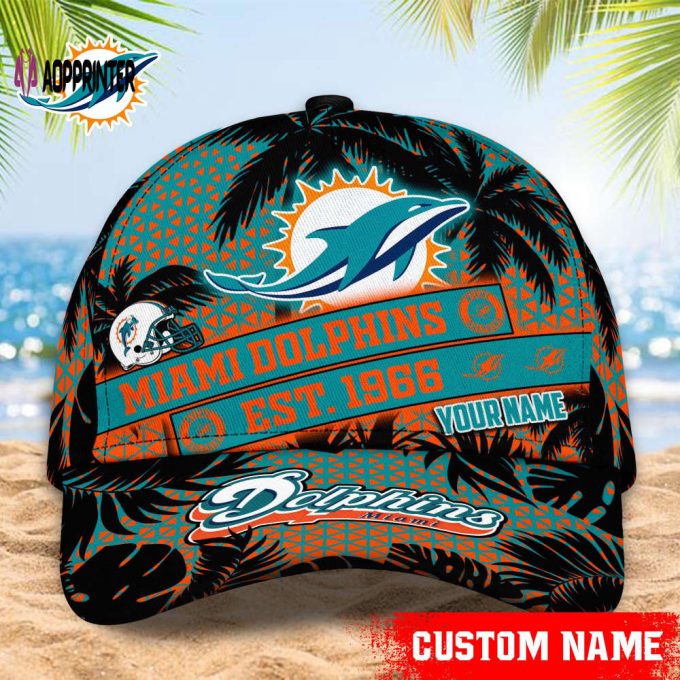 Miami Dolphins NFL Classic CAP Hats For Fans Custom