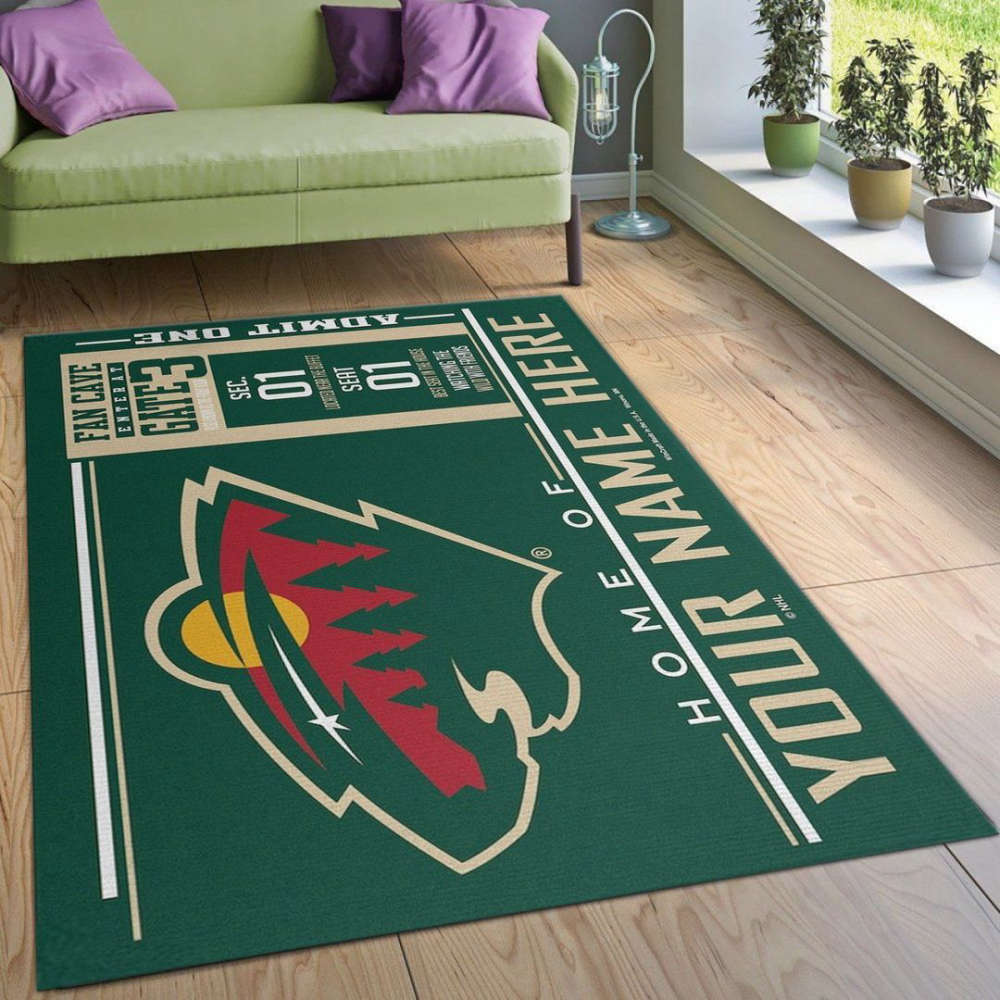 Minnesota Wild Rug Living Room Floor Decor Fan Gifts