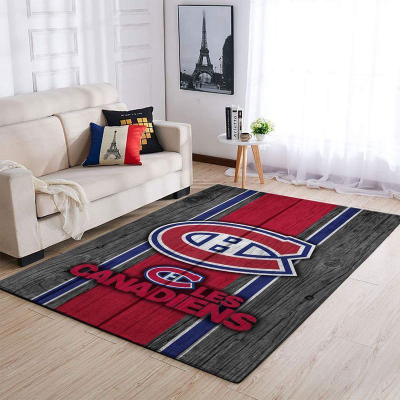 Montreal Canadiens Rug Living Room Floor Decor Fan Gifts