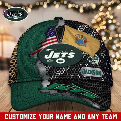 New York Jets NFL Classic CAP Hats For Fans Custom