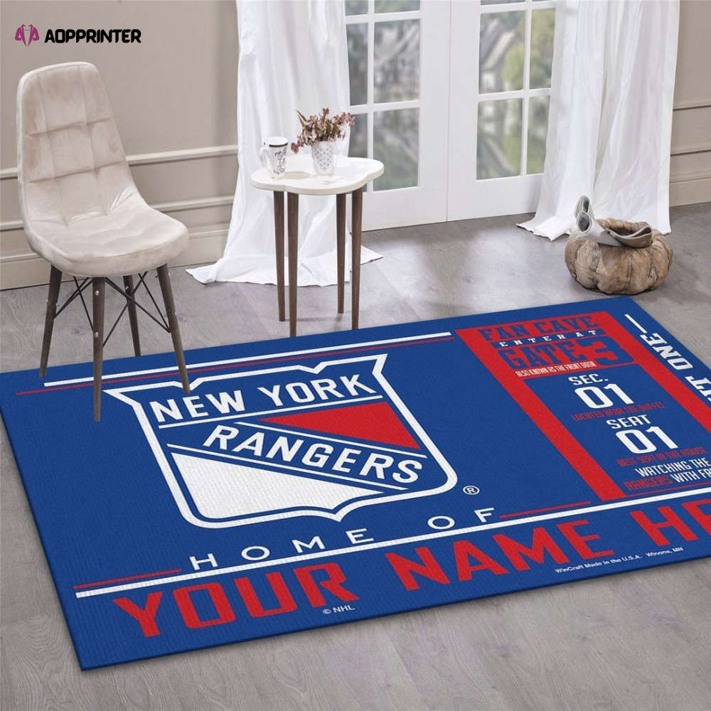 Cleveland Browns Rug Living Room Floor Decor Fan Gifts