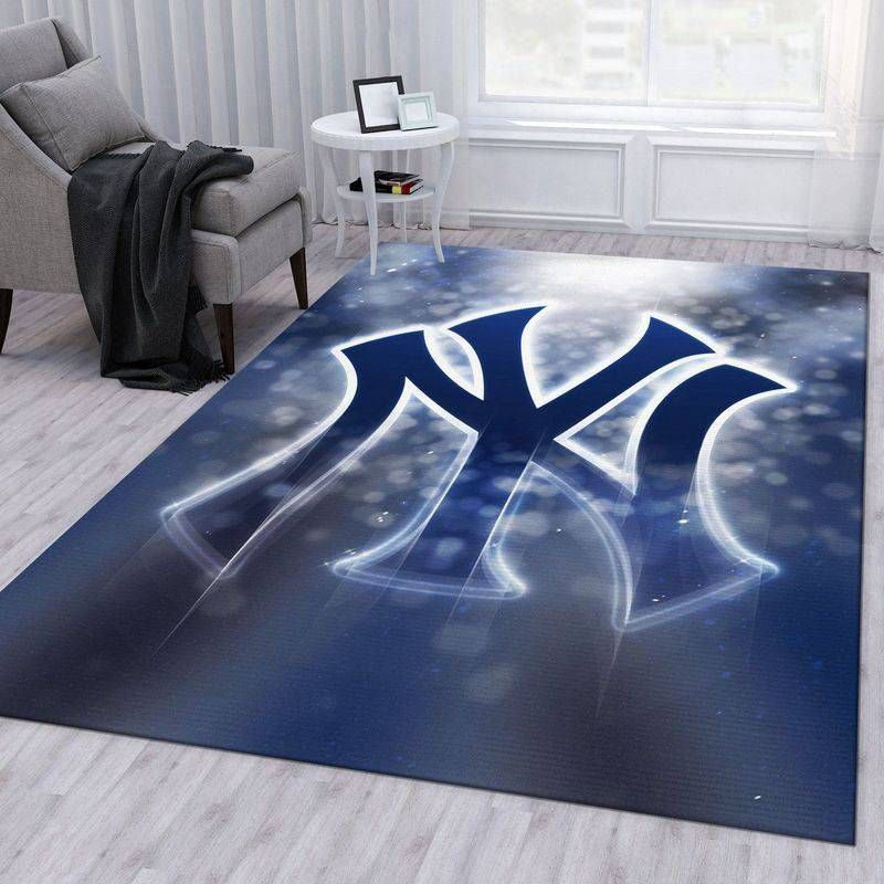 New York Yankees Rug Living Room Floor Decor Fan Gifts