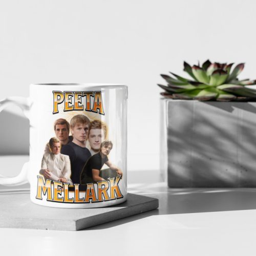 Peeta Mellark Mug, Hunger Games Mug, Hunger Games Fan Gift, Josh Hutcherson Fans Gifts, Gift For Women and Men, 11” Mug Gift Birthday Gift