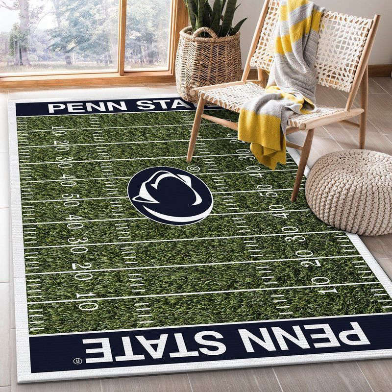 Penn State Nittany Lions Home Field Rug Living Room Floor Decor Fan Gifts