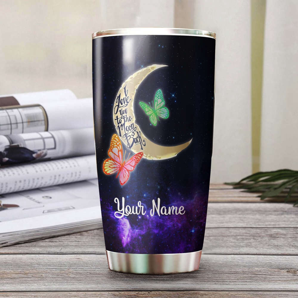 Personalized I Know Heaven Is A Beautiful Place Because They Have My Dad Stainless Steel Tumbler