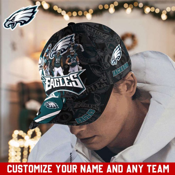 Philadelphia Eagles NFL Classic CAP Hats For Fans Custom