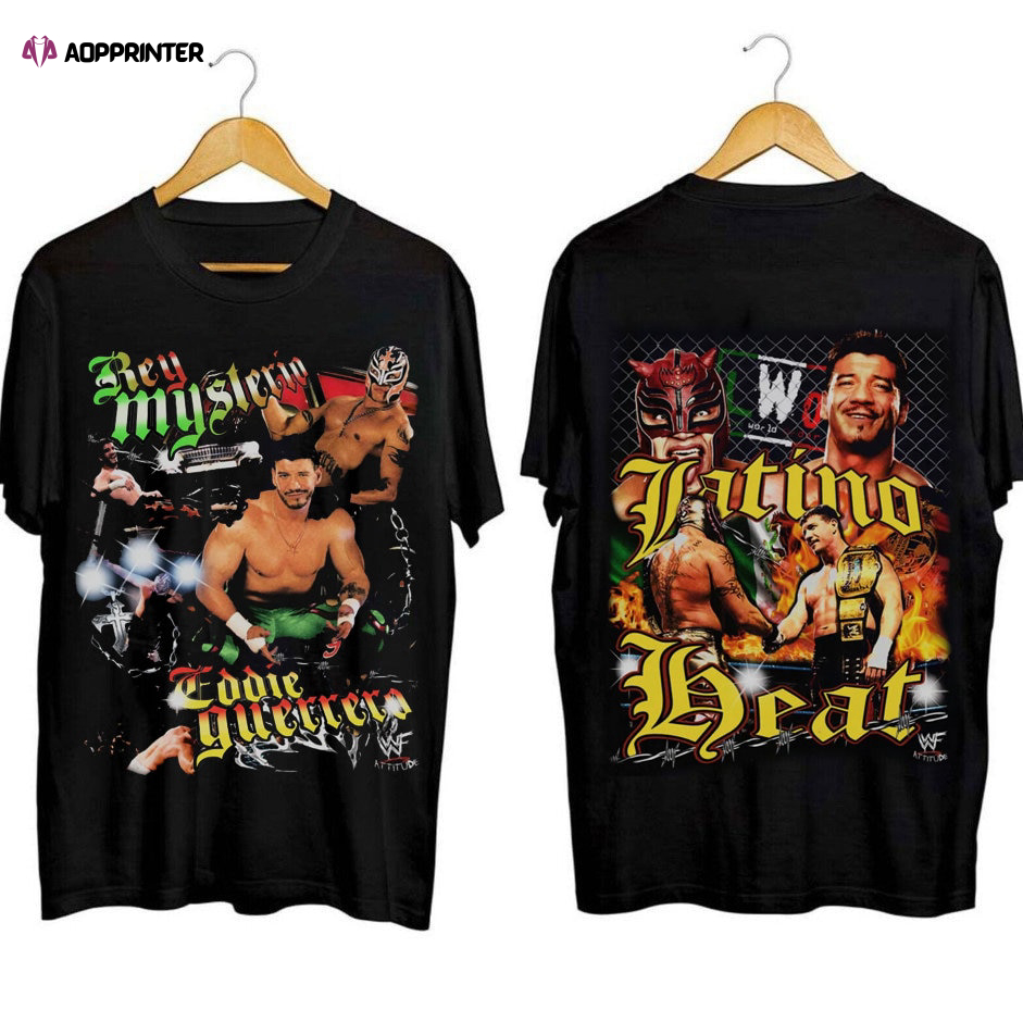 Vintage Eddie Guerrero T-Shirt: Retro Gift for Women & Men 90s Unisex Tee