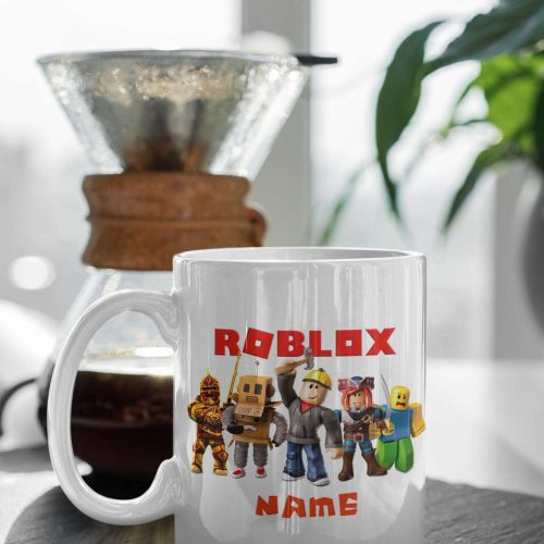 Roblox Personalized Mug, Roblox Mug, Gaming Mug, Gamer Gift, Roblox Gift, Kid Gift, 11 oz Double Sided Ceramic Mug Gift