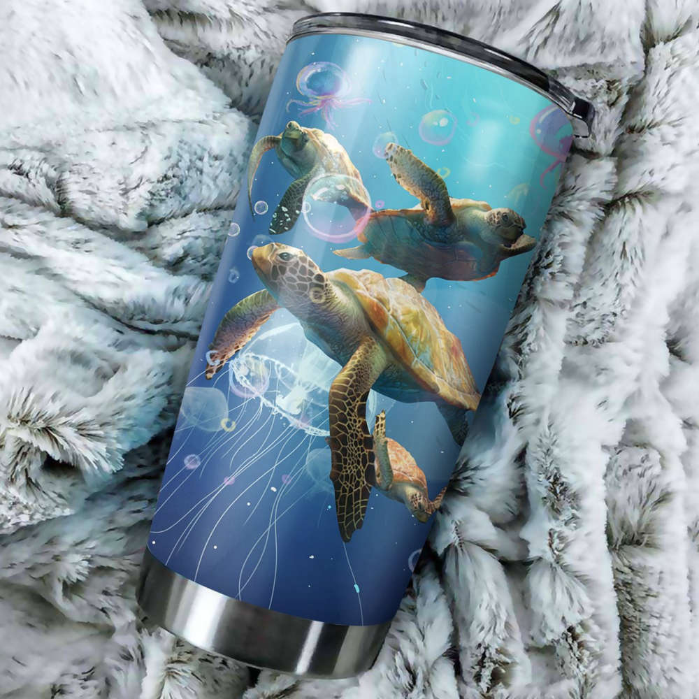 Sea Turtle Stainless Steel Tumbler