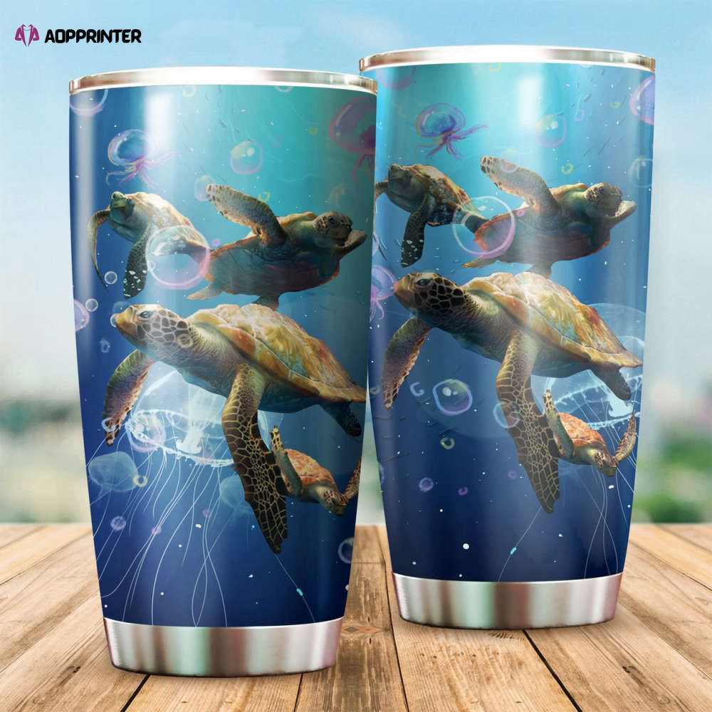 Sea Turtle Stainless Steel Tumbler