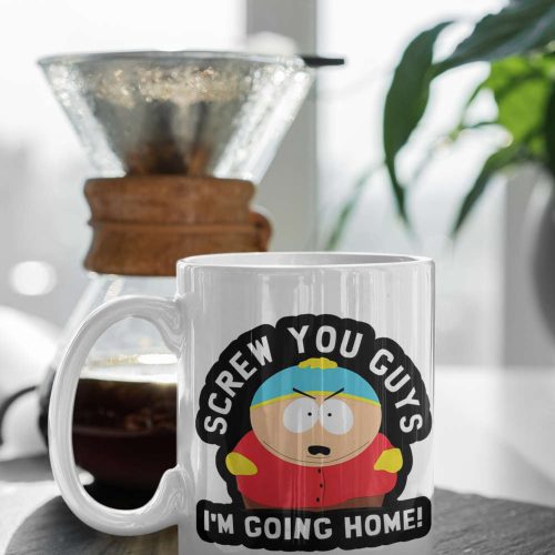 South Park Cartman Screw You Guys I’m Going Home 11 oz Ceramic Mug Gift