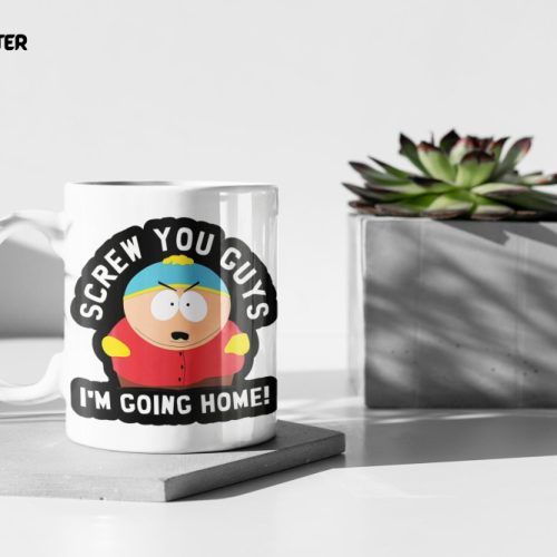 South Park Cartman Screw You Guys I’m Going Home 11 oz Ceramic Mug Gift