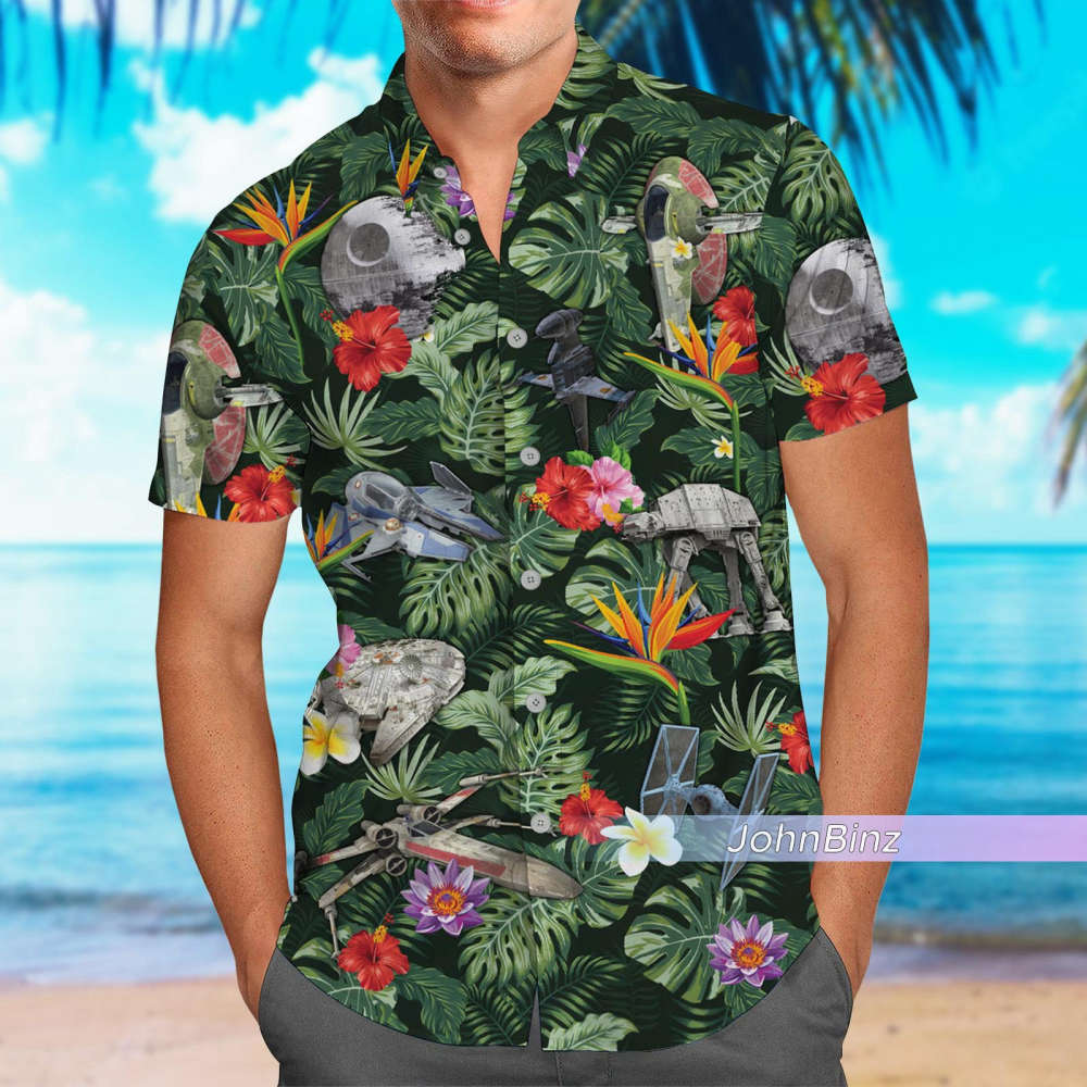 Star Wars Hawaiian Shirt – Unique Tropical Design for Dad – Unisex S-5XL Adult