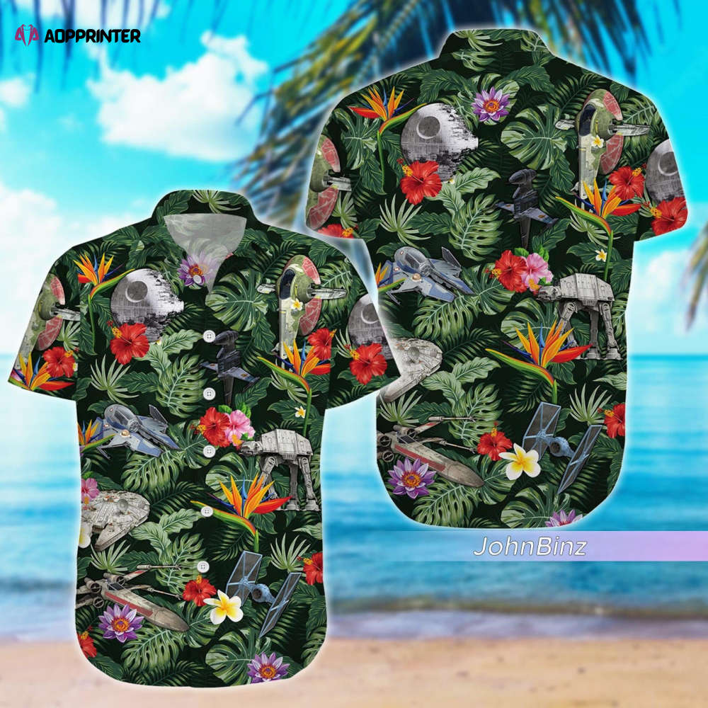 Star Wars Hawaiian Shirt – Unique Tropical Design for Dad – Unisex S-5XL Adult