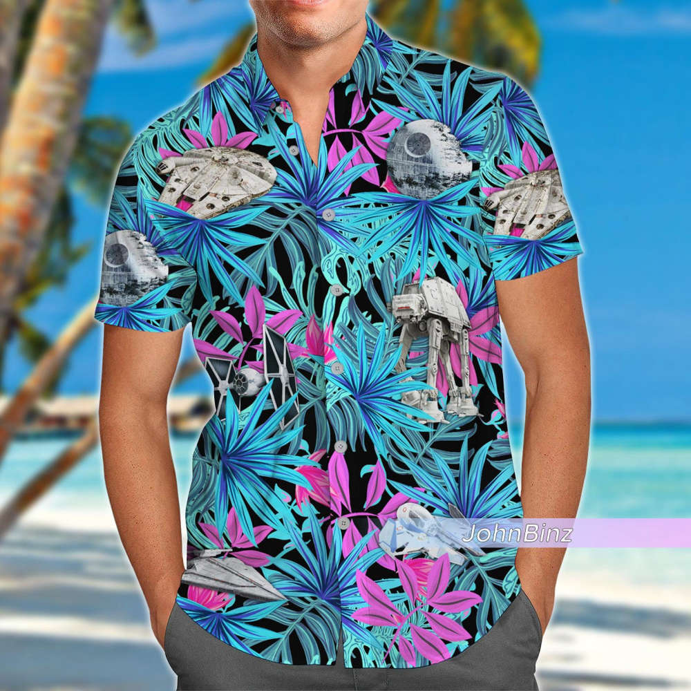 Star Wars Hawaiian Tropical Shirt Unisex S-5XL Perfect Gifts for Father