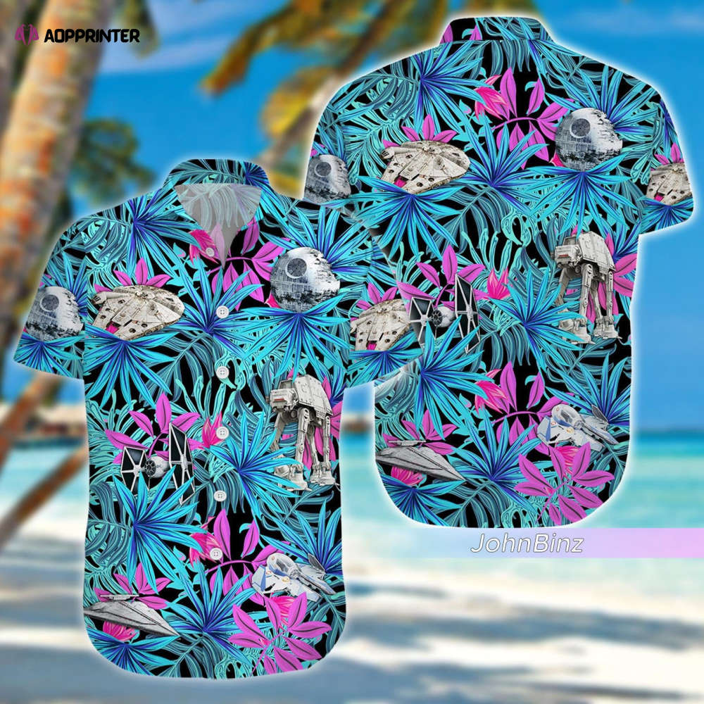 Star Wars Hawaiian Tropical Shirt Unisex S-5XL Perfect Gifts for Father