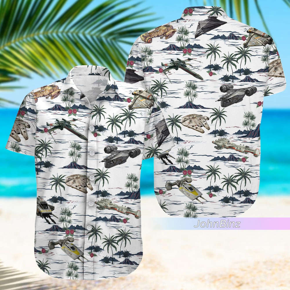 Star Wars Hawaiian Shirt & Tropical Shorts for Men – Perfect Dad Gifts & Star Wars Fans