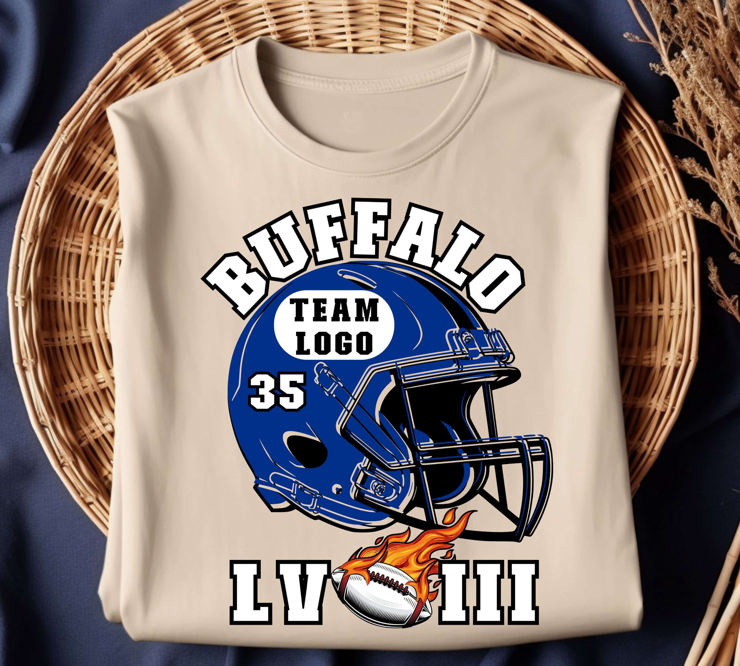Super Bowl LVIII T-shirt Buffalo Football Team Shirt,Game Day Tee,Football Season Shirt,Sunday Game  Shirt,Football Fan Graphic Shirt