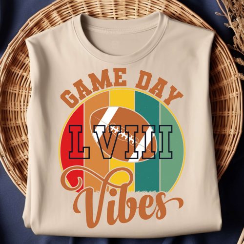 Super Bowl LVIII T-Shirt Kansas City Football Team Shirt, Game Day Tee,Football Season Shirt,Sunday Game  Shirt,Football Fan Graphic Shirt