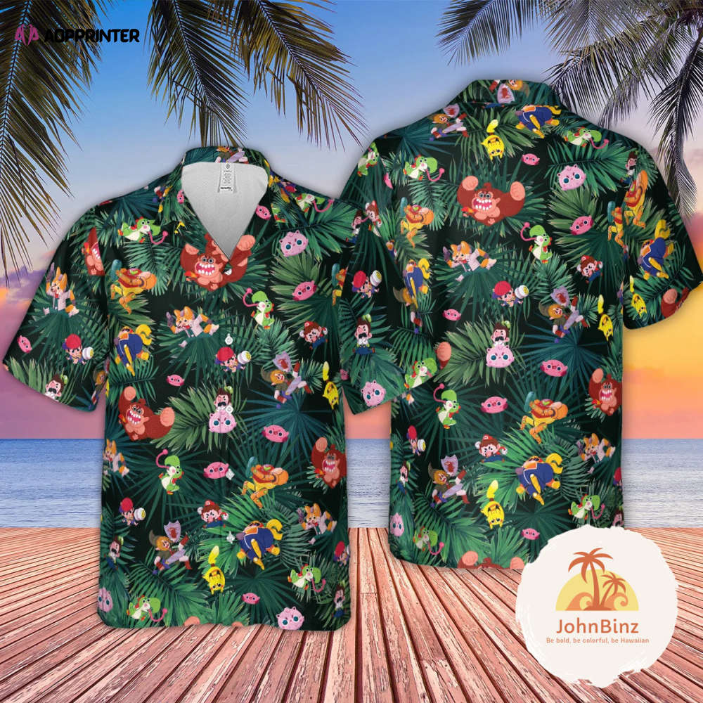 Disney Stitch Shirt: Hawaiian Button Down & Swim Shorts for Men – Perfect Gifts for Him